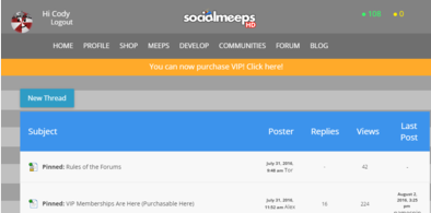 Main style screenshot