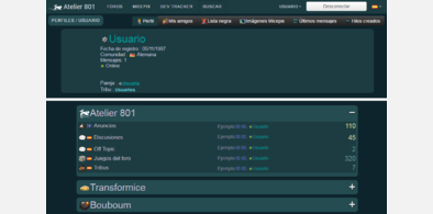 Main style screenshot