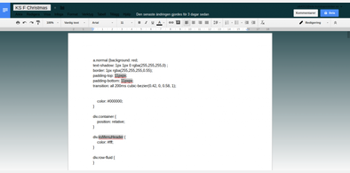 Main style screenshot