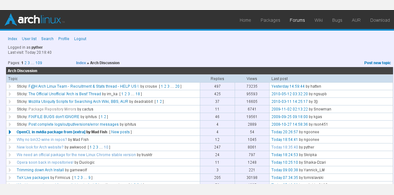 Main style screenshot