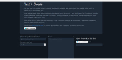 Main style screenshot
