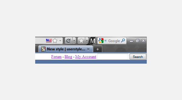 With the style applied
