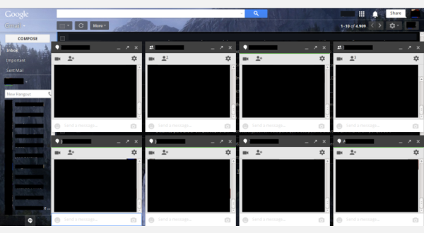 Showing the max of 8 windows
