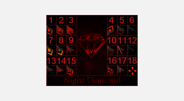 Night Diamond Cursor Set (-CyberationMicro-) - FreeStyler.WS