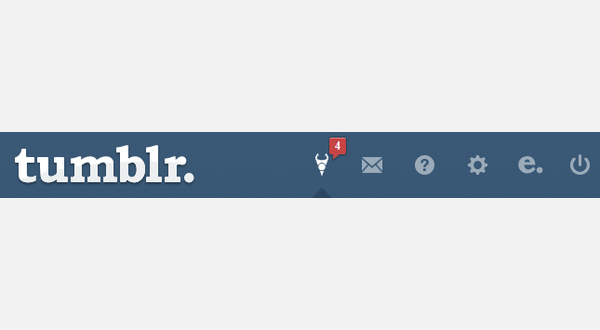 Tumblr with the style(and Missing E) installed.